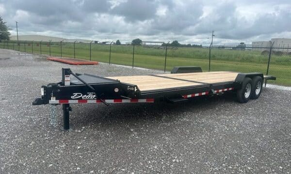 Equipment trailer for sale in Jonesboro, Arkansas ready for everyday hotshot hauling tasks