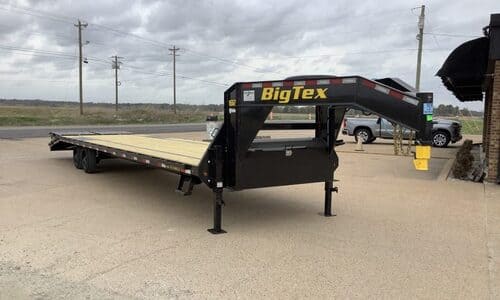 Gooseneck trailers for sale in Jonesboro, Arkansas, ready for approved buyers to drive home from Silver Moon Trailers